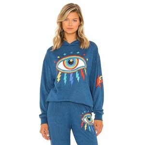Lauren Moshi Harmony Rainbow Lightning Eye Riptide & Stellar Lounge Set XS/S